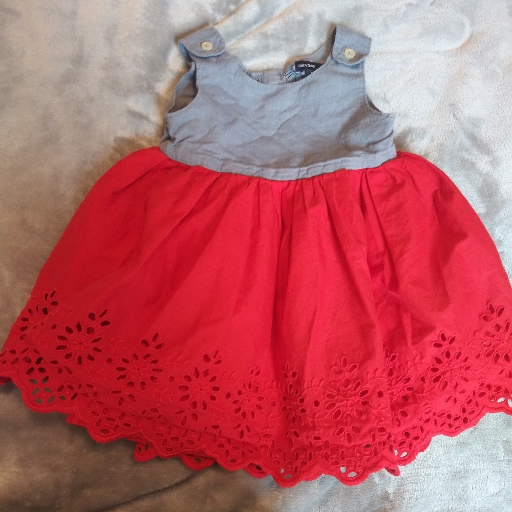 Baby Gap eyelet lace dress